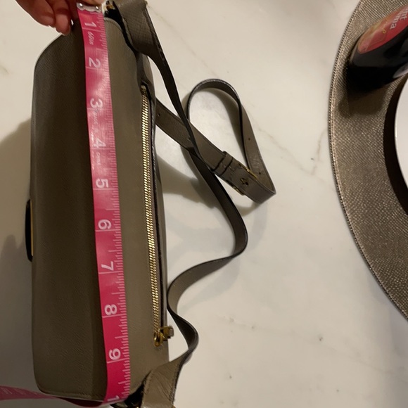 Celine taupe Medium Trotteur Bag - Picture 11 of 13